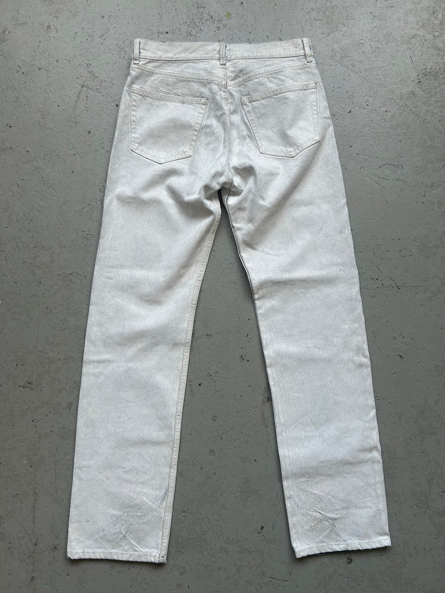 Maison Margiela Bianchetto Painted Jeans (30)