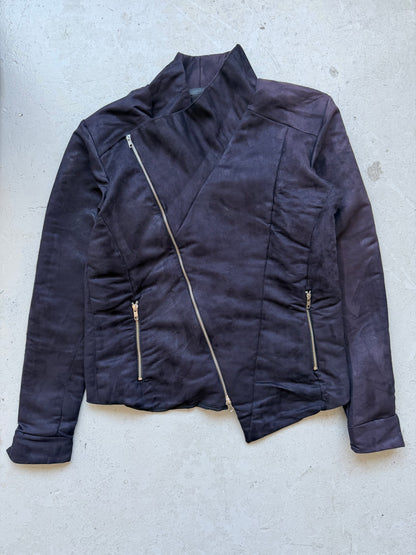 Misanthrope Asymmetrical Black Zip Up Jacket (1)