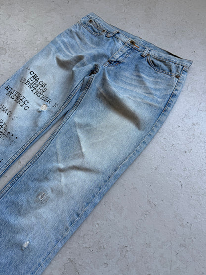 Hysteric Glamour Light Blue Wash Chaos Denim (31)