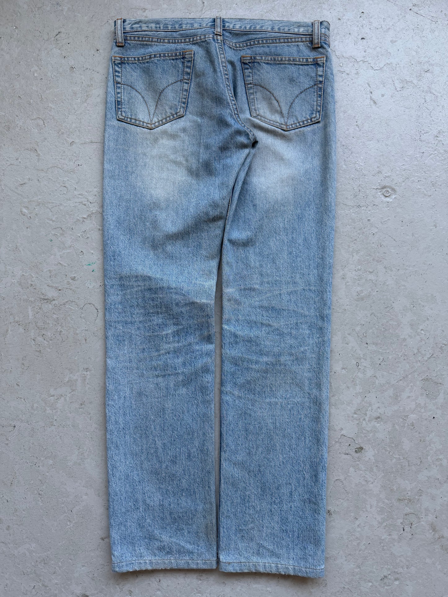 Hysteric Glamour Light Blue Wash Chaos Denim (31)