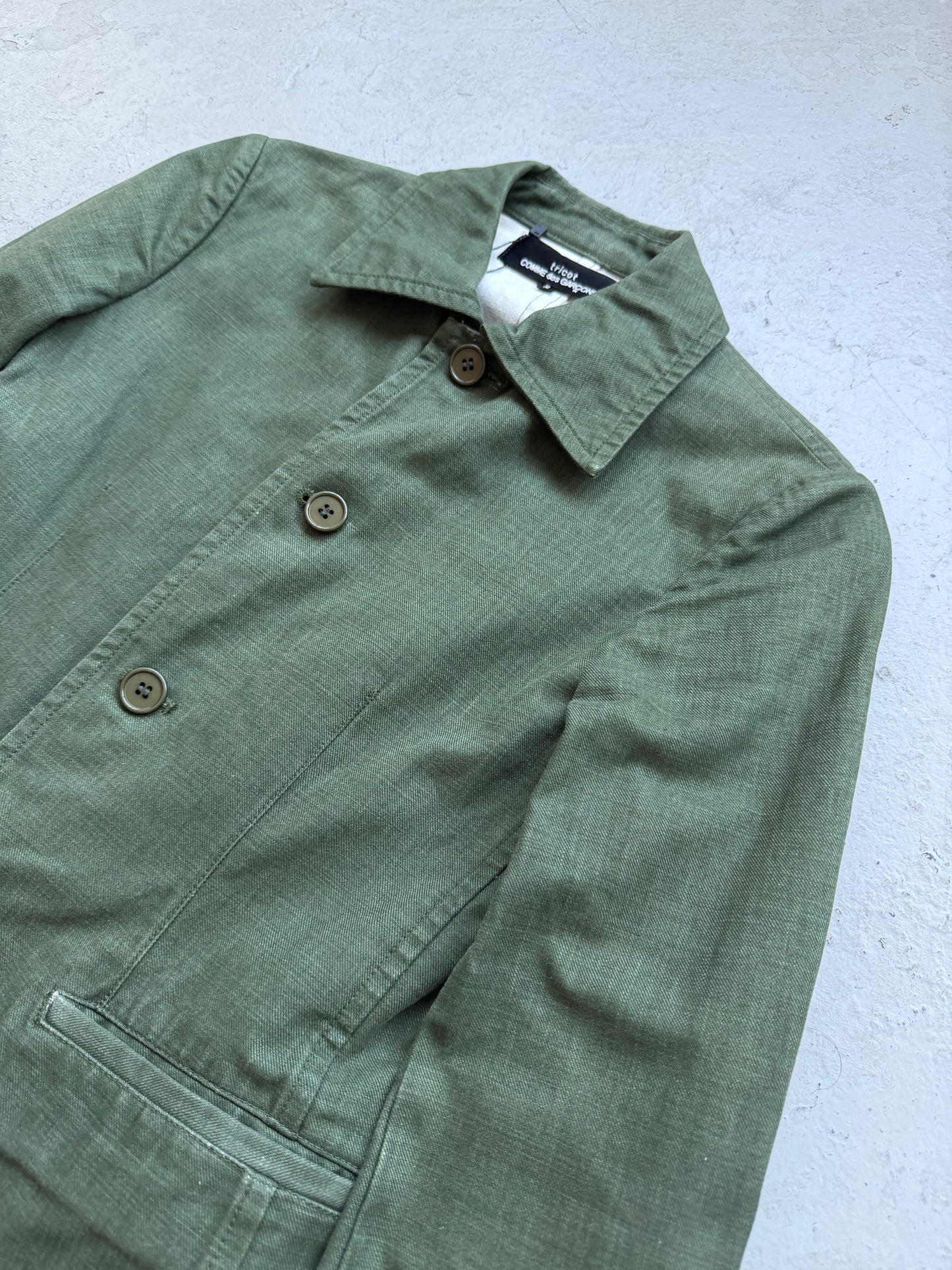 Comme Des Garcons Tricot AD2001 Green Jacket (S)