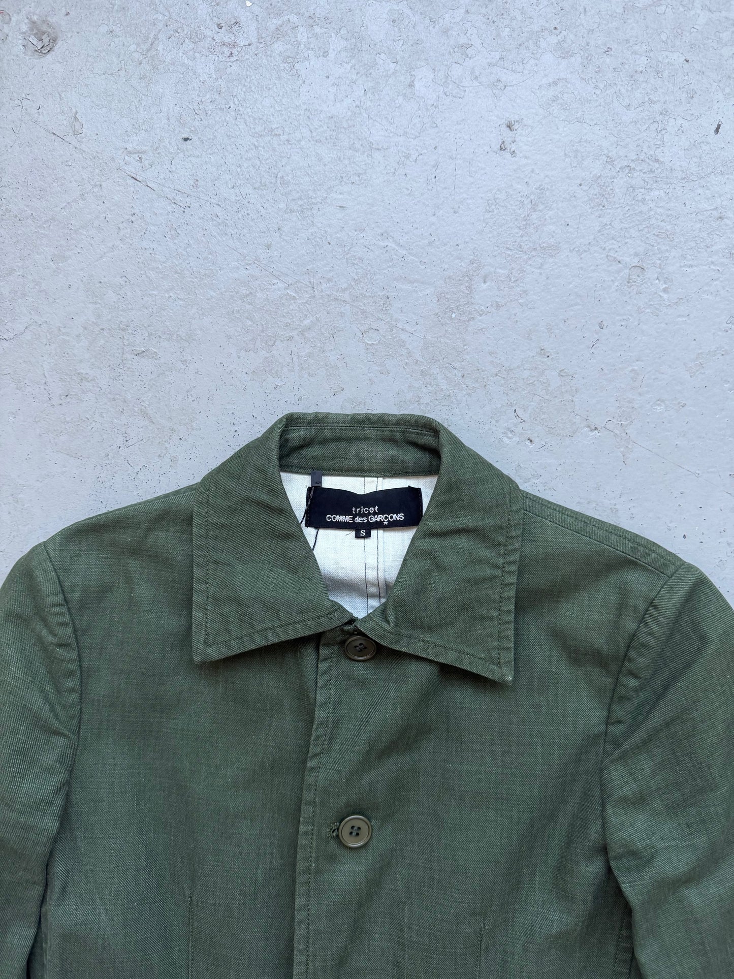 Comme Des Garcons Tricot AD2001 Green Jacket (S)