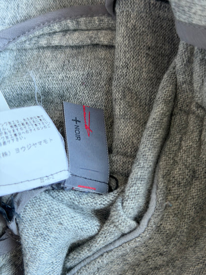 Yohji Yamamoto Noir Grey Cotton Blazer (2)