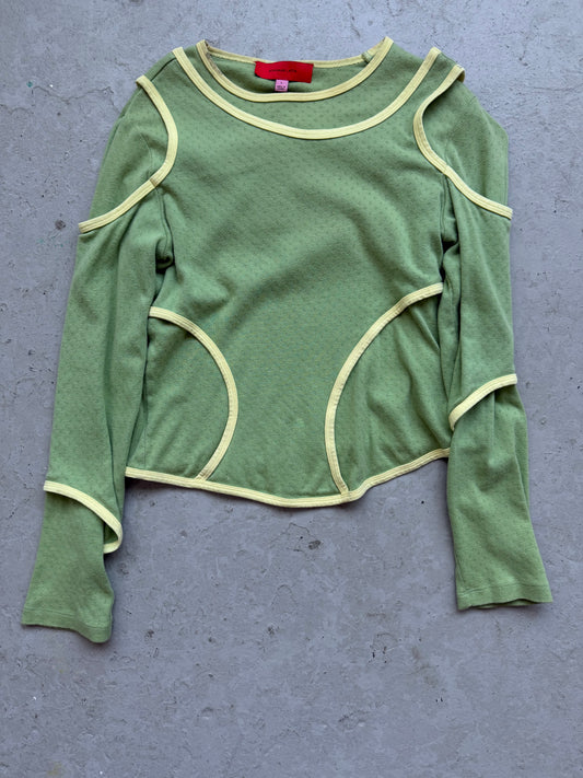 Eckhaus Latta Green Long Sleeve (L)