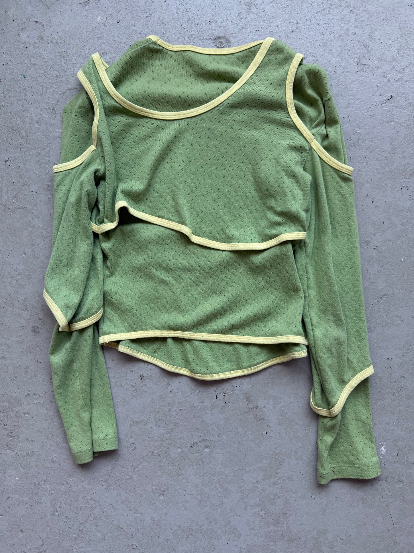 Eckhaus Latta Green Long Sleeve (L)