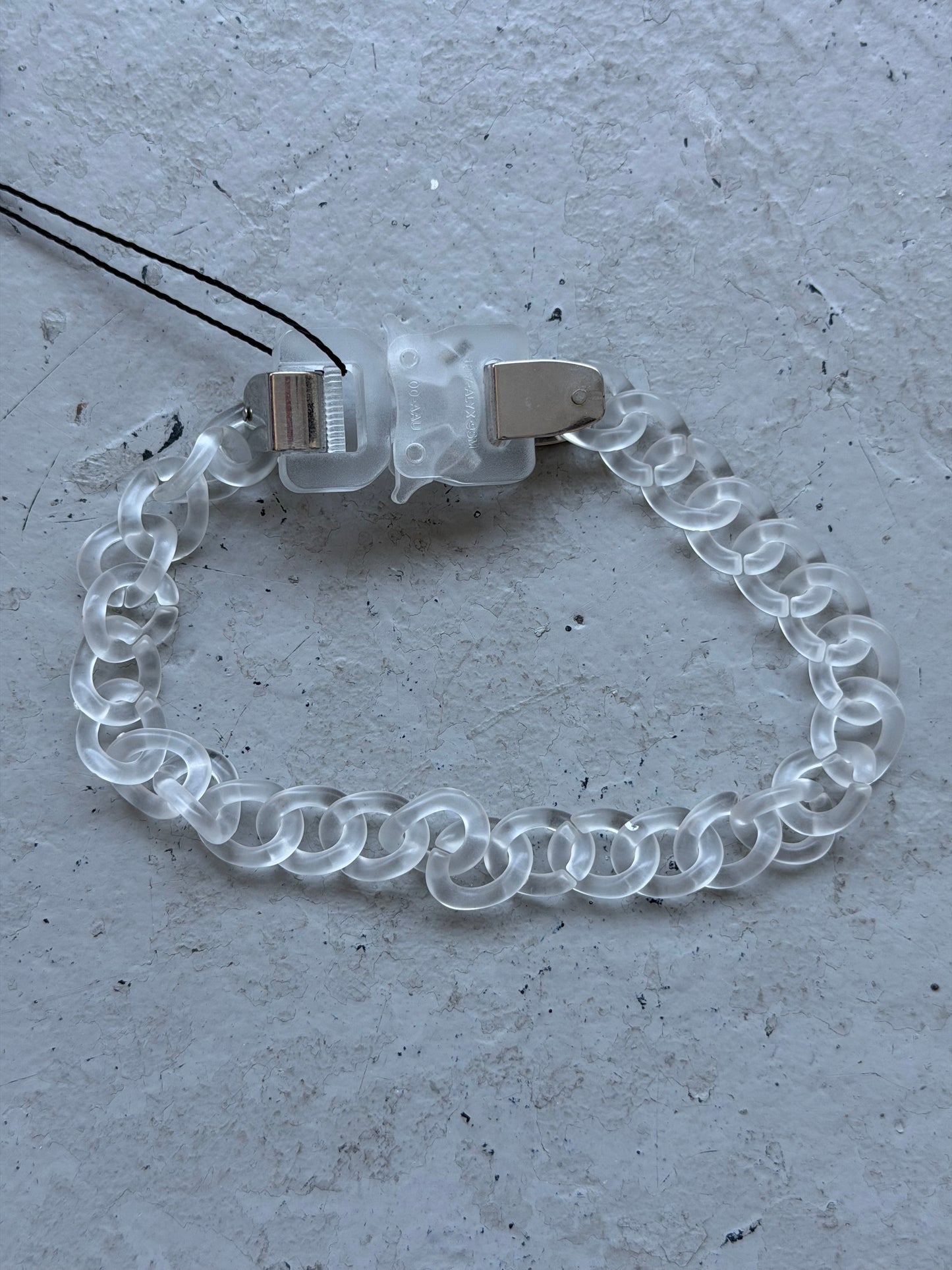Alyx Clear Roller Coaster Buckle Chain (OS)