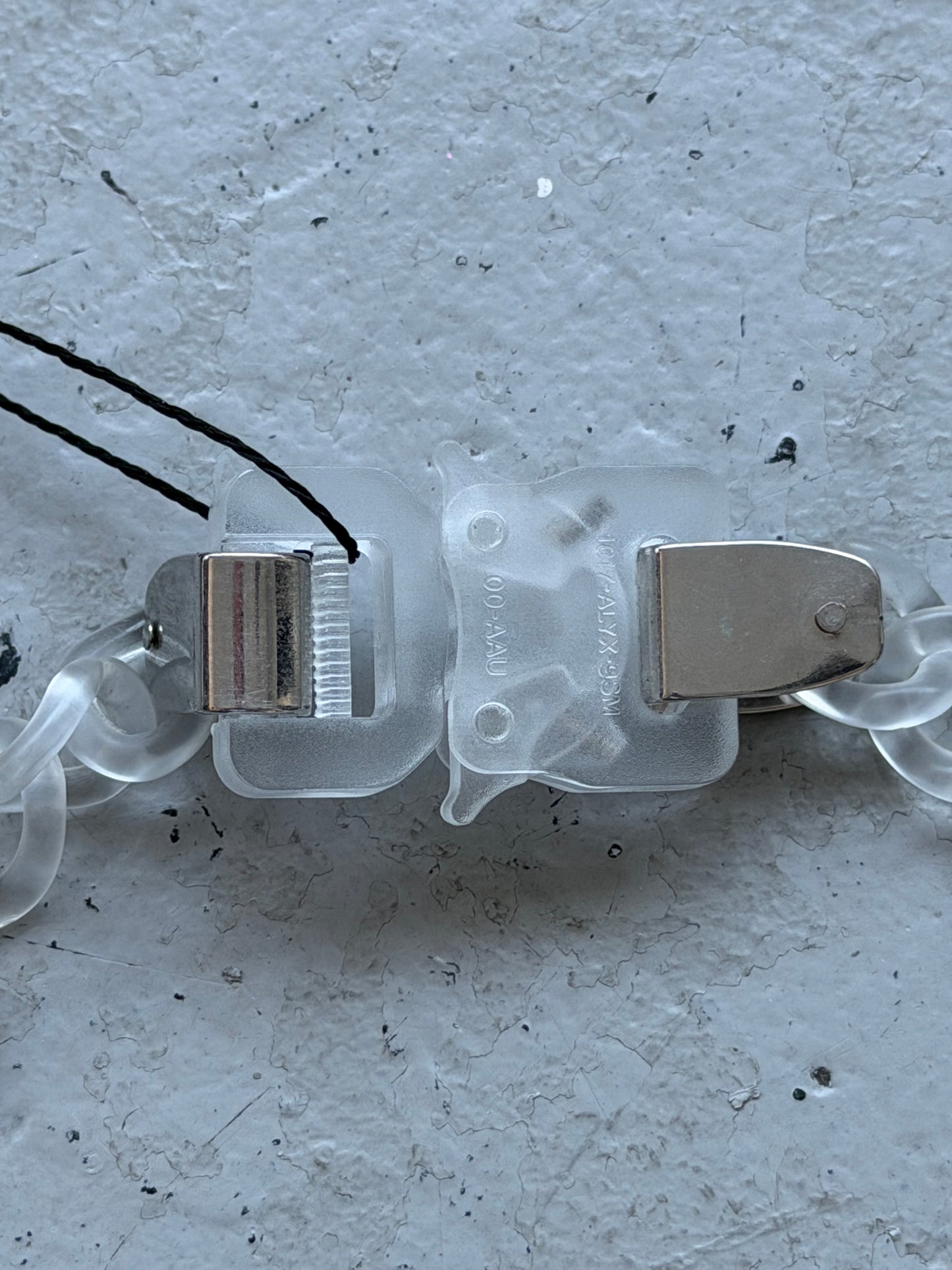 Alyx Clear Roller Coaster Buckle Chain (OS)