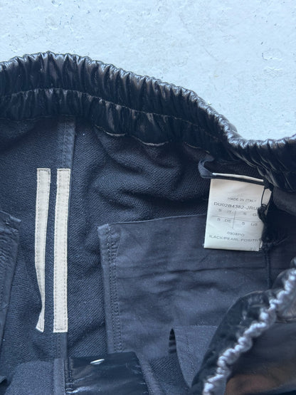 Rick Owens DRKSHDW Tootheface Leather Shorts (S)