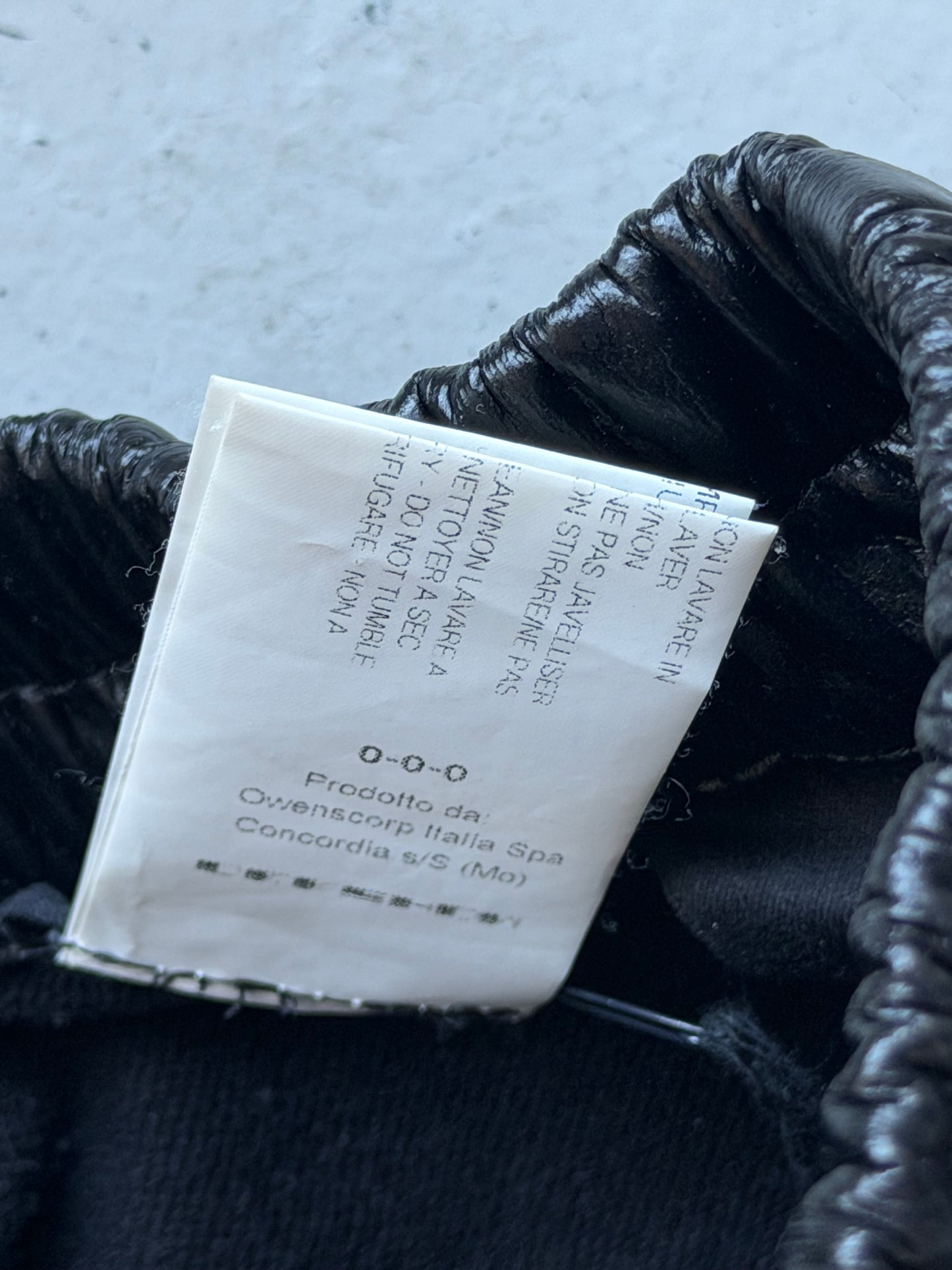 Rick Owens DRKSHDW Tootheface Leather Shorts (S)