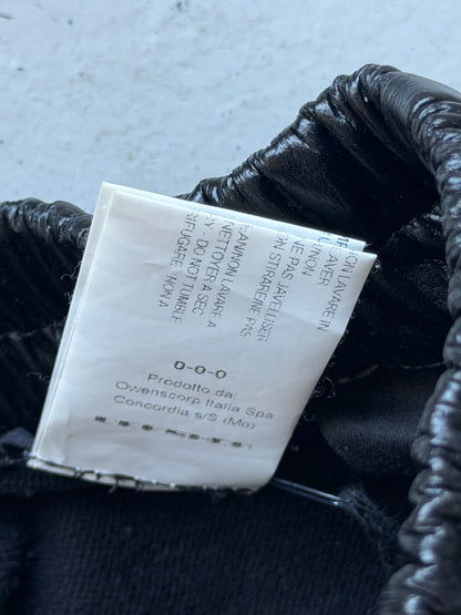 Rick Owens DRKSHDW Tootheface Leather Shorts (S)