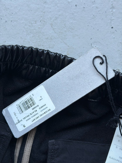 Rick Owens DRKSHDW Tootheface Leather Shorts (S)