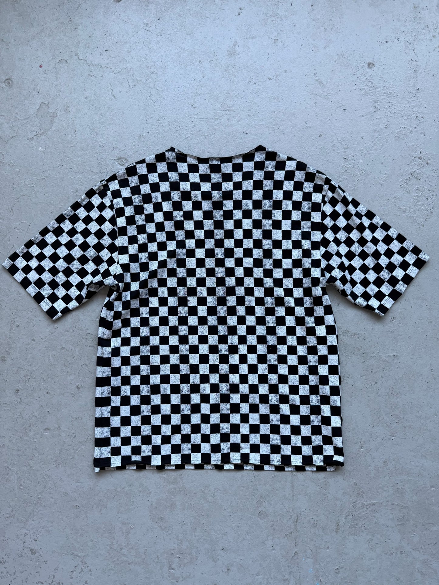 Saint Laurent Paris 2021 Checkerboard Short Sleeve (S)