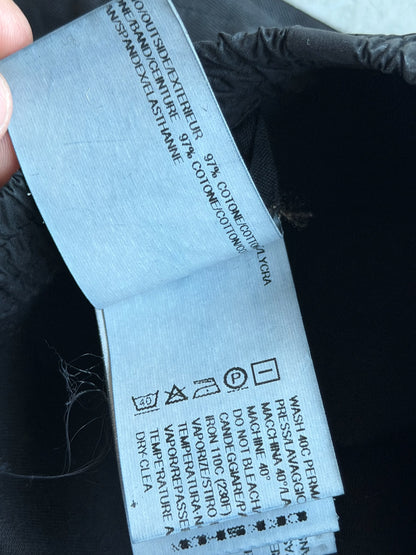 Rick Owens DRKSHDW FW13 Black Wax Leggings (XL)