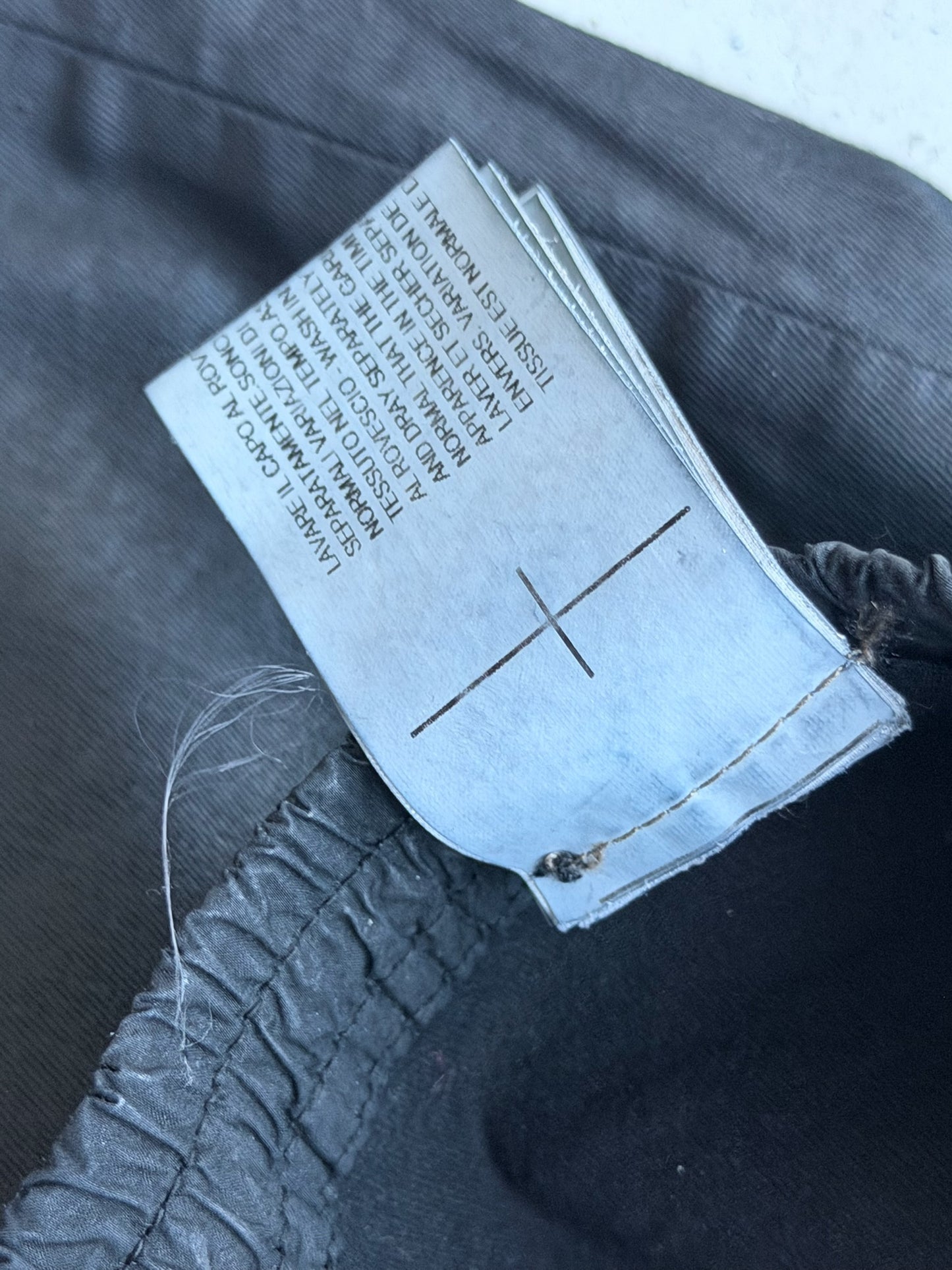 Rick Owens DRKSHDW FW13 Black Wax Leggings (XL)