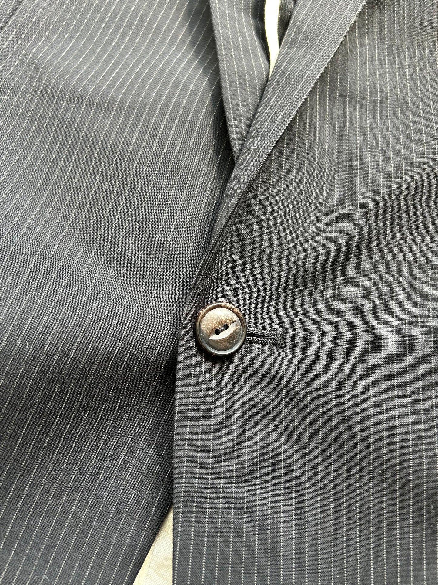 Attachment Pin Stripe Blazer (2)