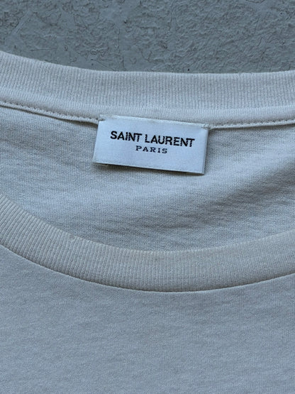Saint Laurent Paris Hangover Scribble Short Sleeve (XL)