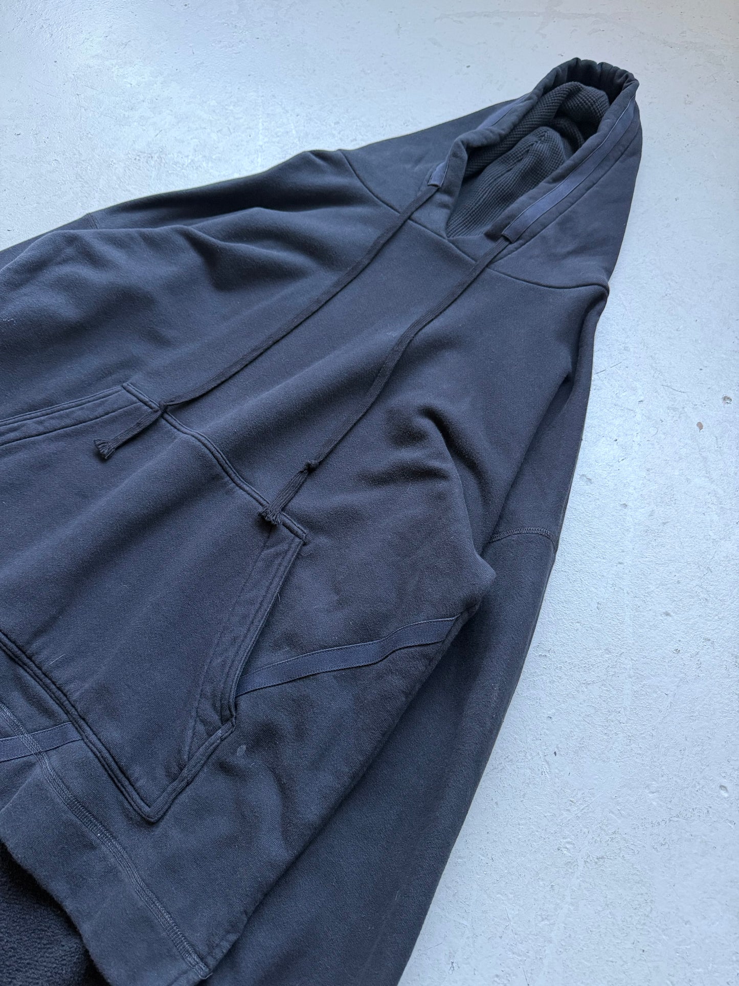 Greg Lauren Black Fishtail Hoodie (3)