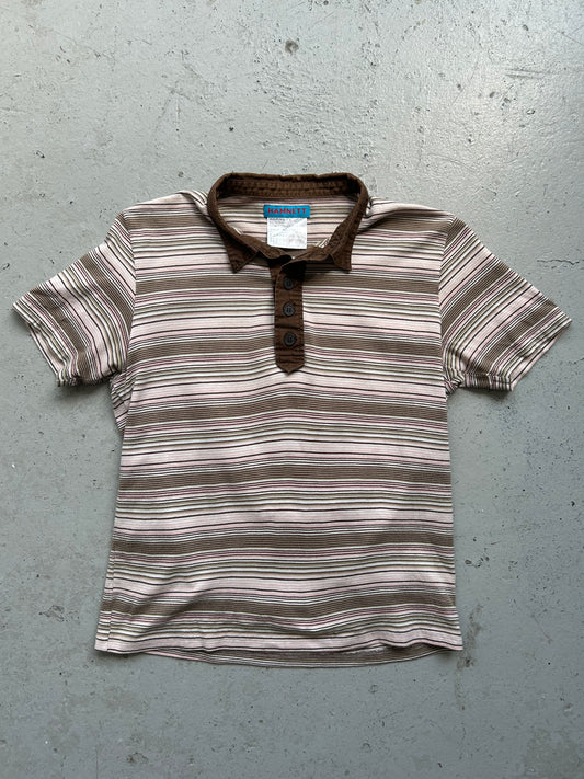 Katherine Hamnett Striped Polo (L)