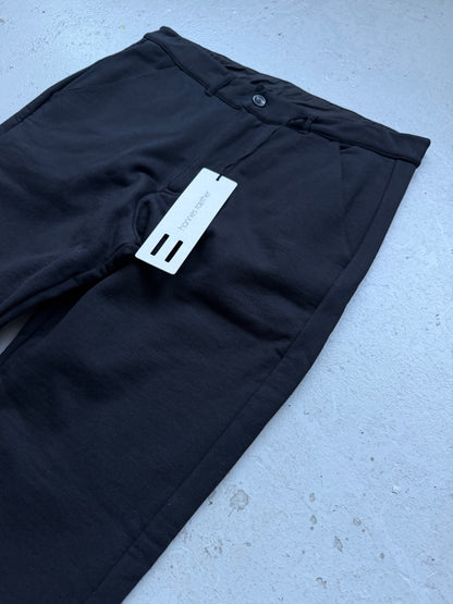 Hannes Roather 100% Cotton Black Trousers (M)