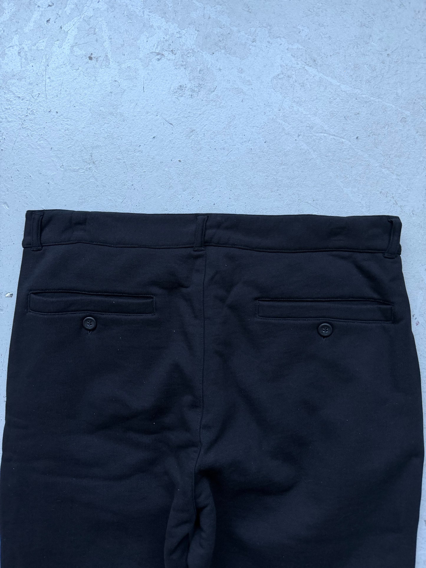 Hannes Roather 100% Cotton Black Trousers (M)
