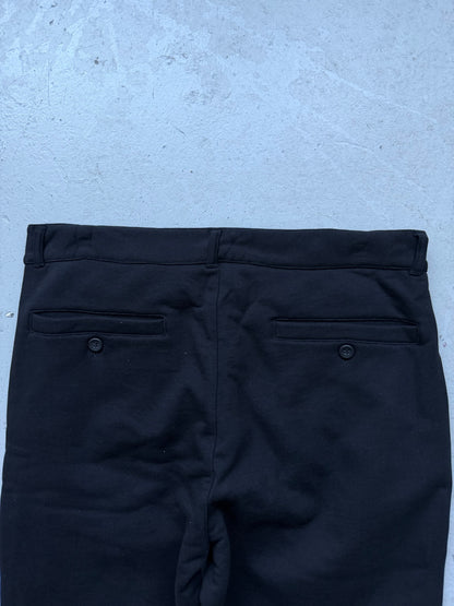 Hannes Roather 100% Cotton Black Trousers (M)