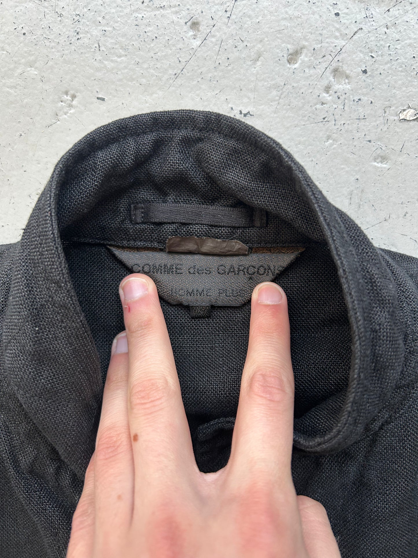Comme Des Garcons Homme Plus Linen Jacket (S)