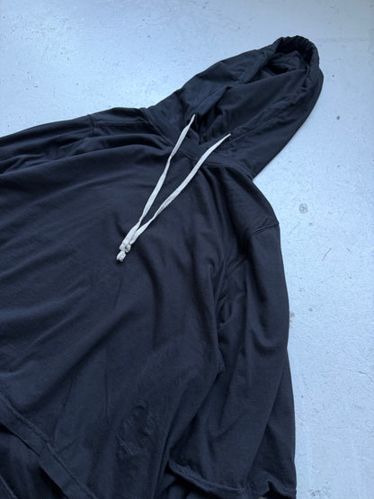 Rick Owens DRKSHDW Black Hustler Hoodie (XL)