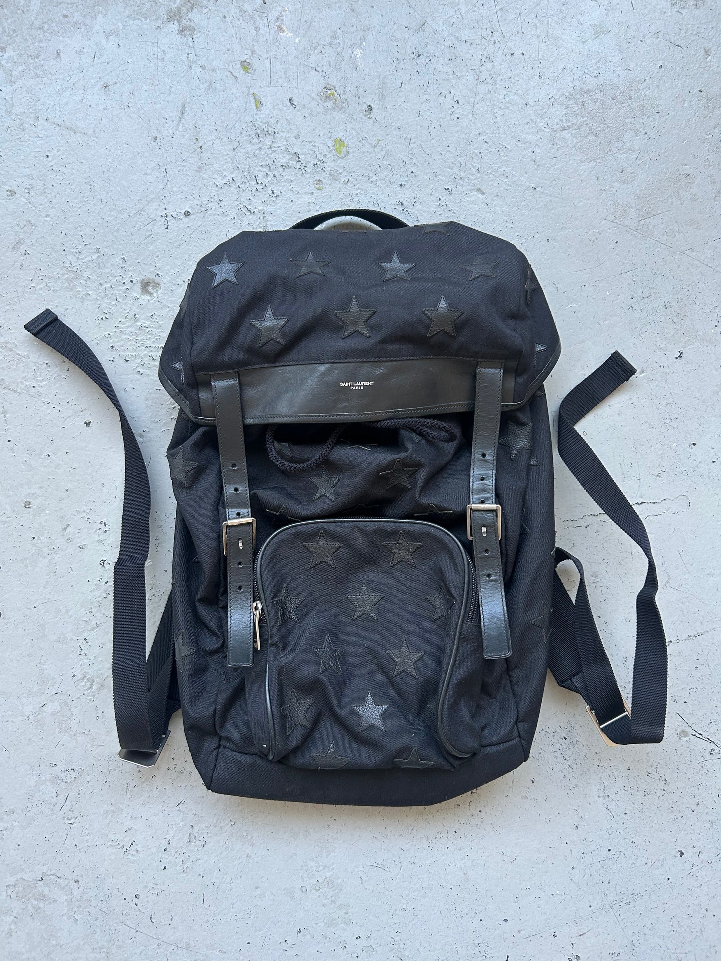Saint Laurent Paris 2015 Star Backpack (OS)