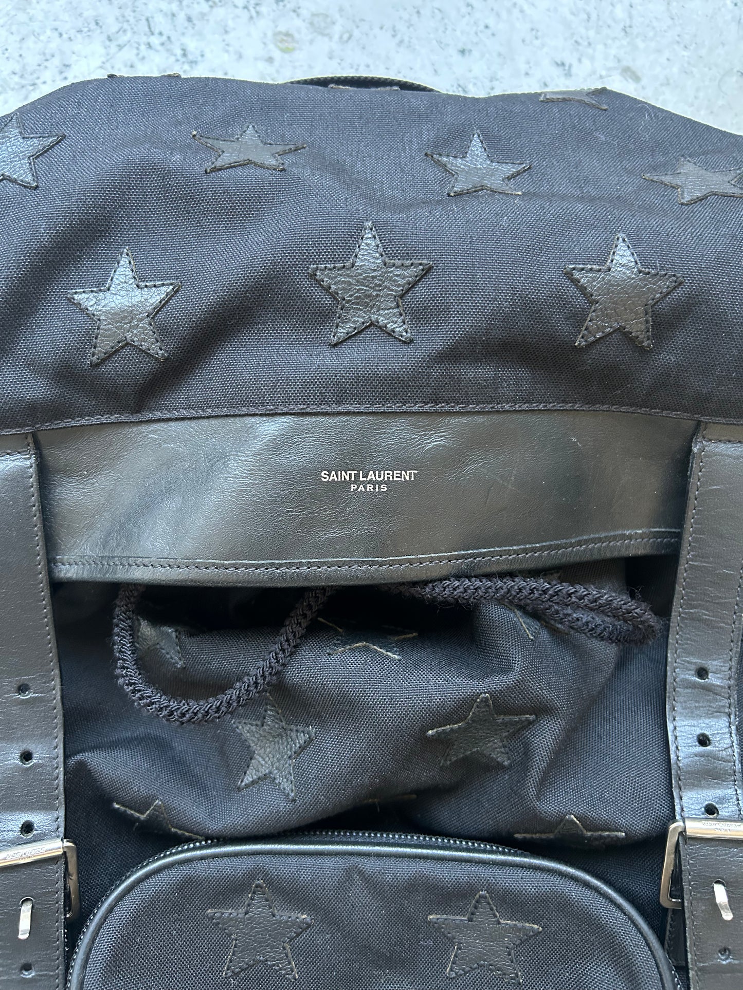 Saint Laurent Paris 2015 Star Backpack (OS)