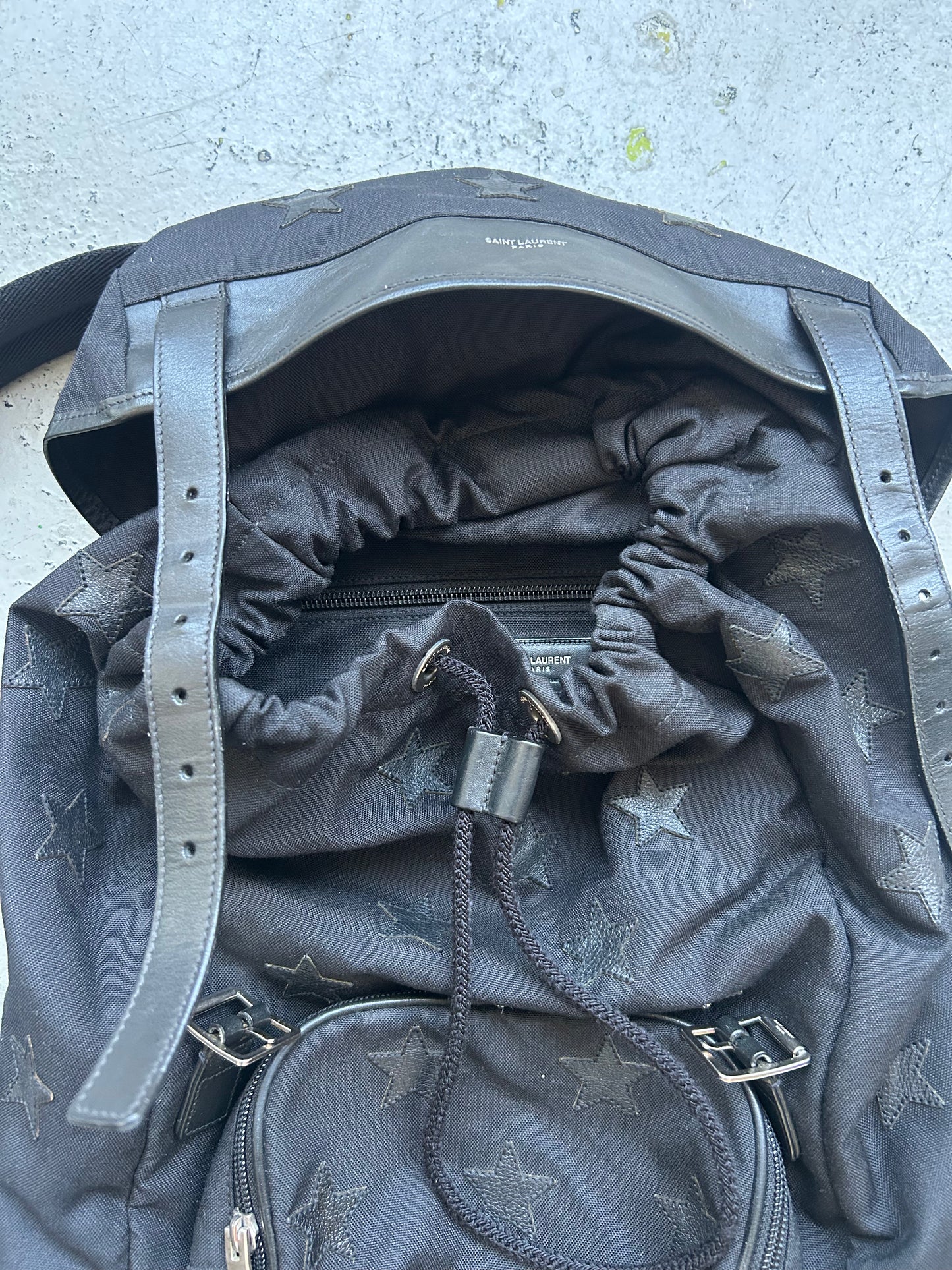 Saint Laurent Paris 2015 Star Backpack (OS)