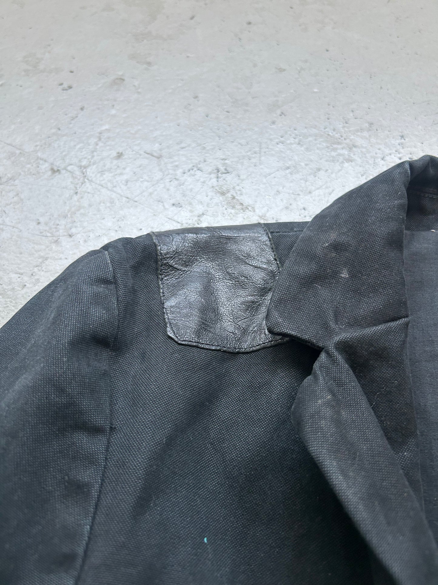 Diesel Leather Trim Blazer (S)