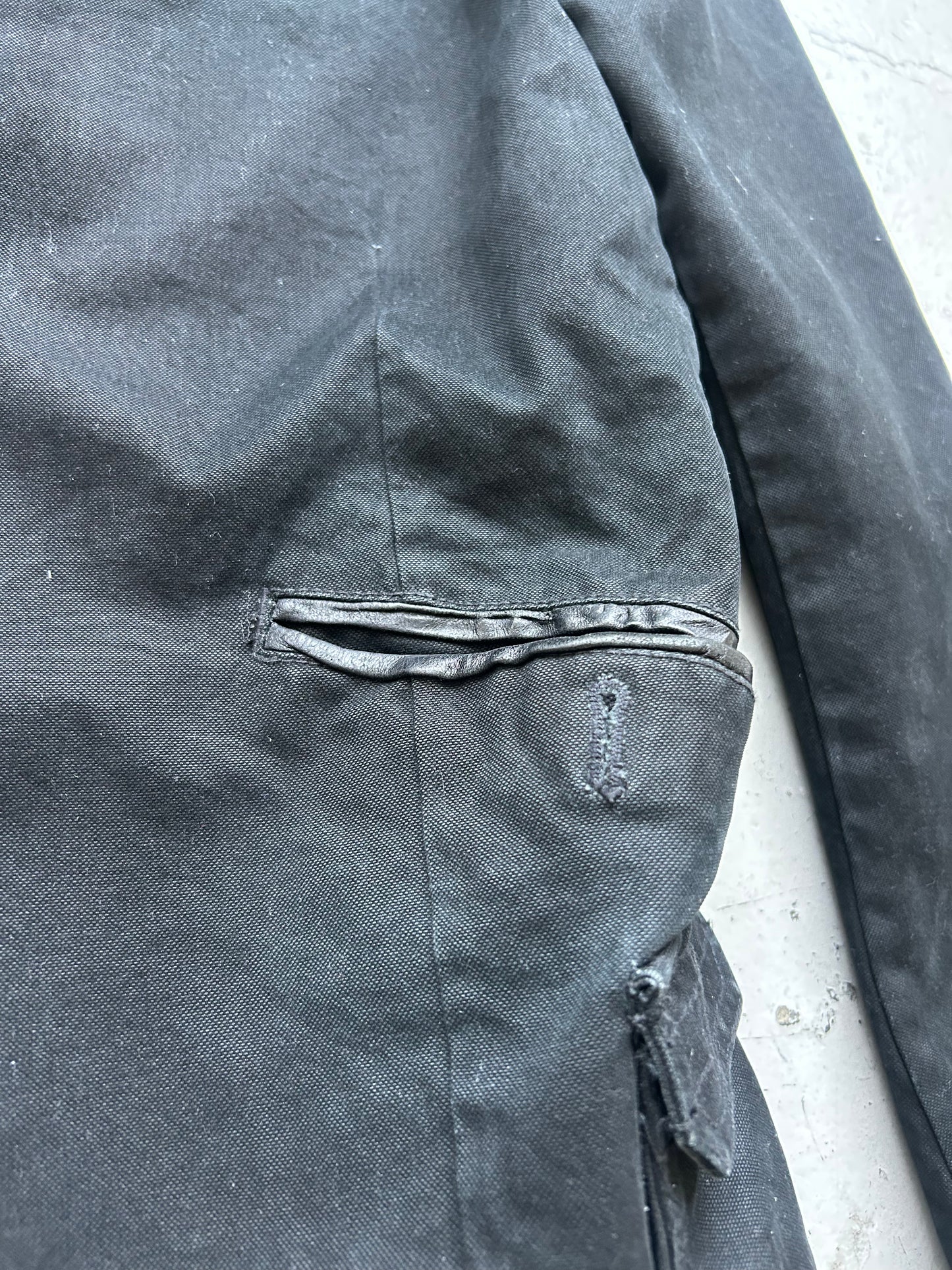 Diesel Leather Trim Blazer (S)