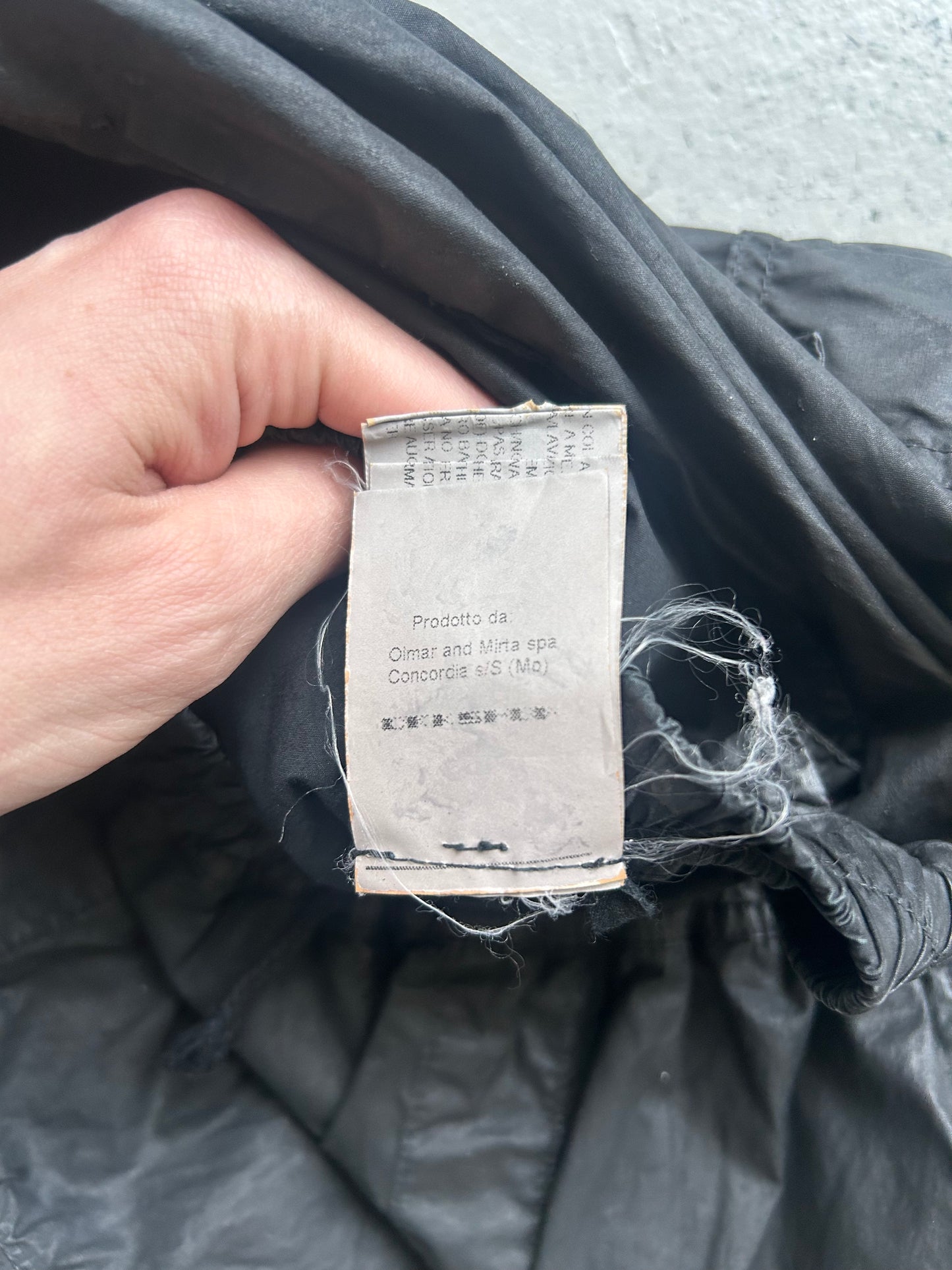 Rick Owens DRKSDW Black Waxed Shorts (M)