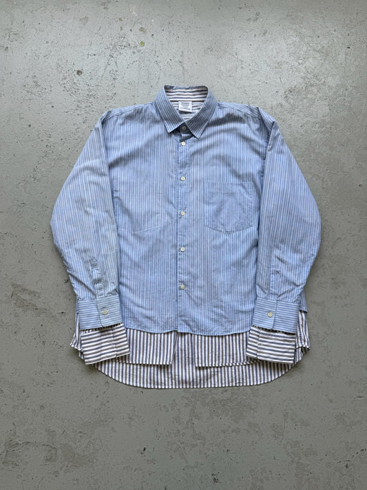 Vetements x Comme Des Garcons Double Layer Button Up (M)