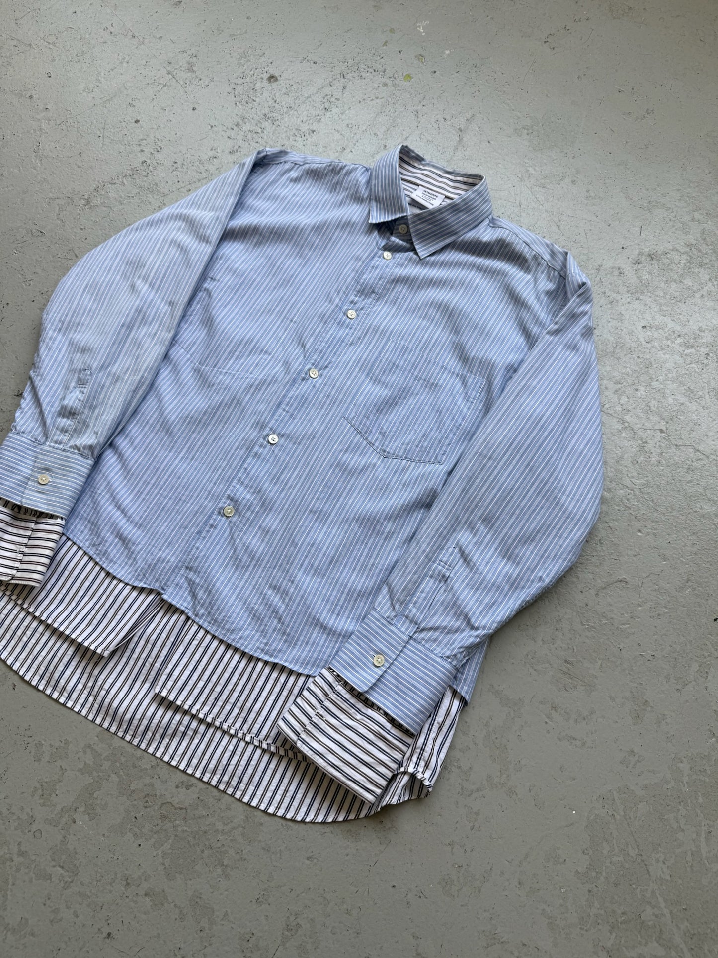 Vetements x Comme Des Garcons Double Layer Button Up (M)