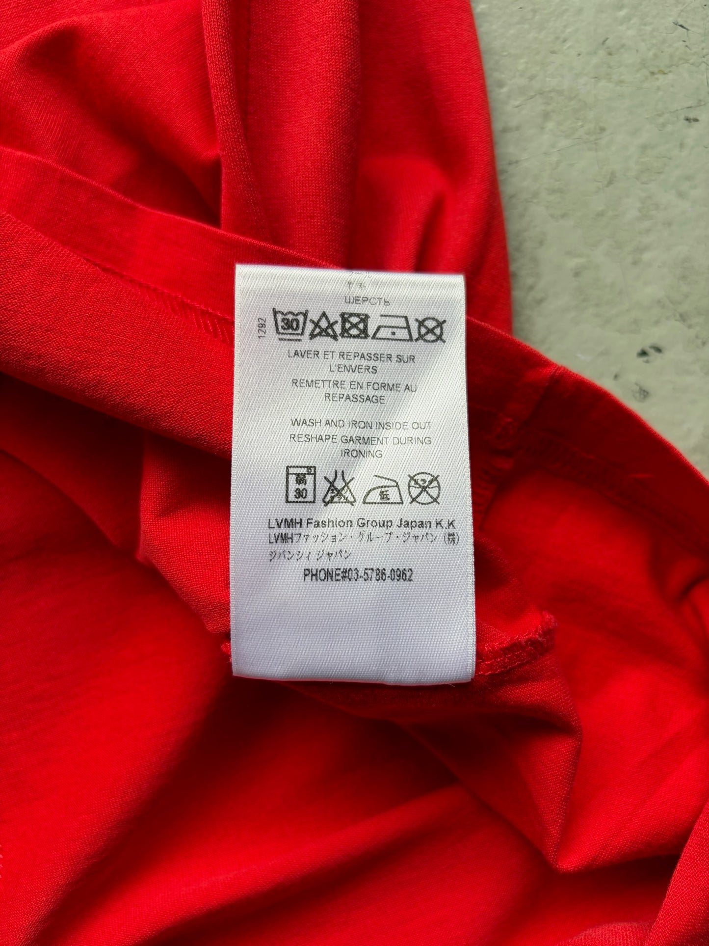 Givenchy Ricardo Tisci Red Star Short Sleeve Shirt (M)