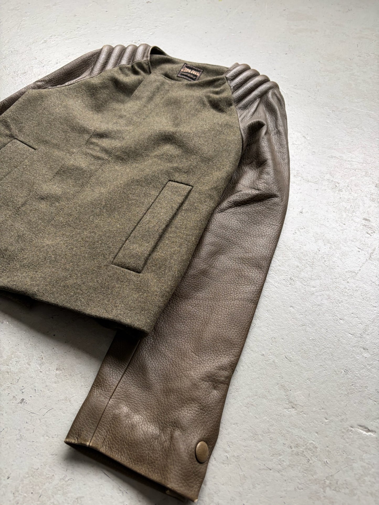 Jean Paul Gaultier Monsieur 2010AW  Power Shoulder Jacket (46)