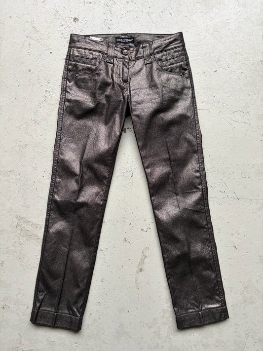 Dolce & Gabbana Silver Denim (36)