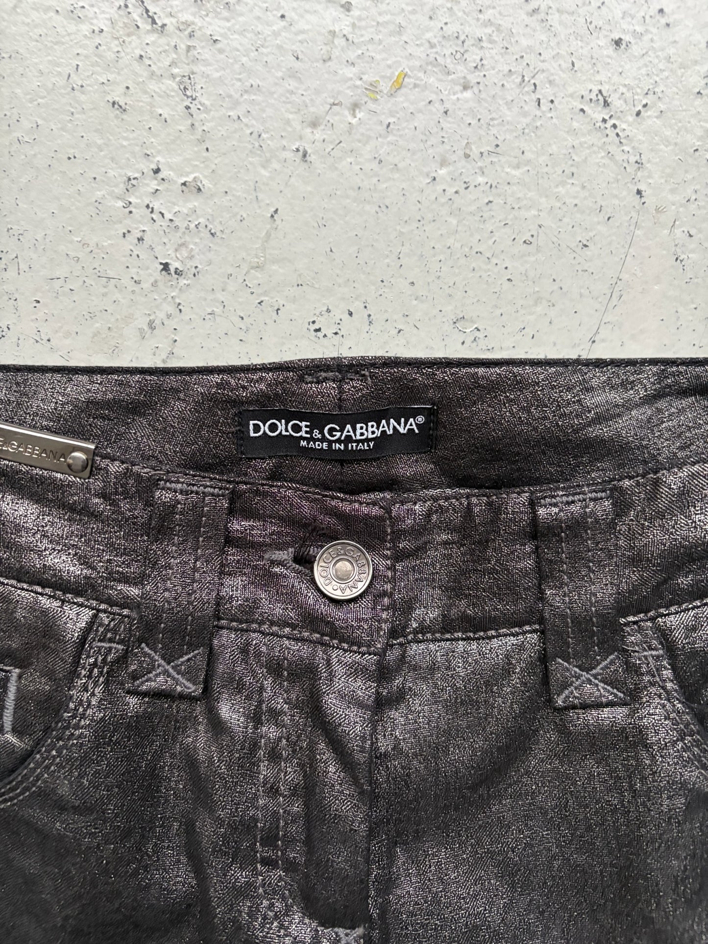 Dolce & Gabbana Silver Denim (36)