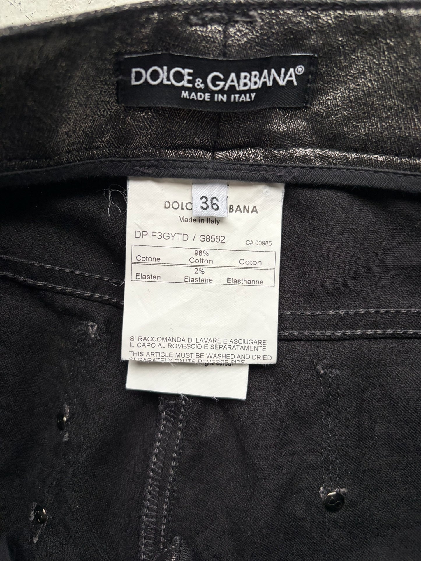 Dolce & Gabbana Silver Denim (36)