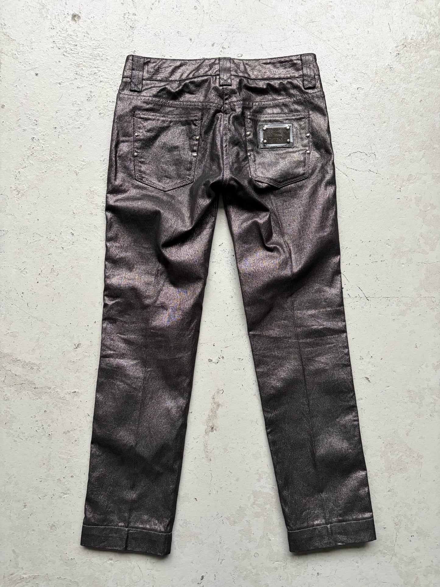 Dolce & Gabbana Silver Denim (36)