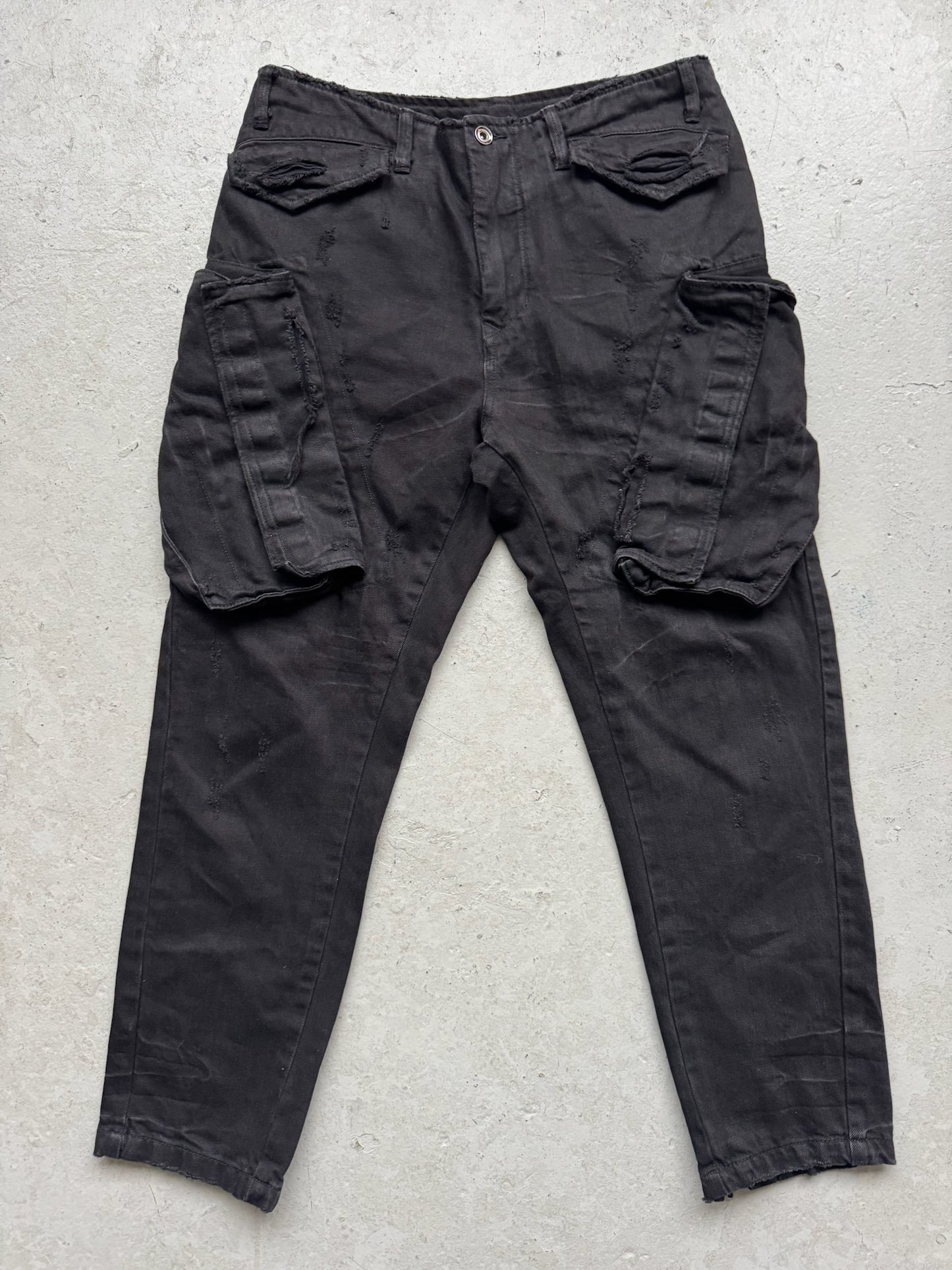 Julius Pre Spring 2022 Denim Cargo Pants (3)