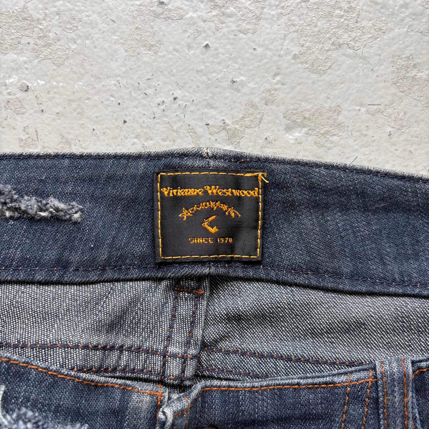 Vivienne Westwood SS98 Anglomania Pirate Flared Denim (36)