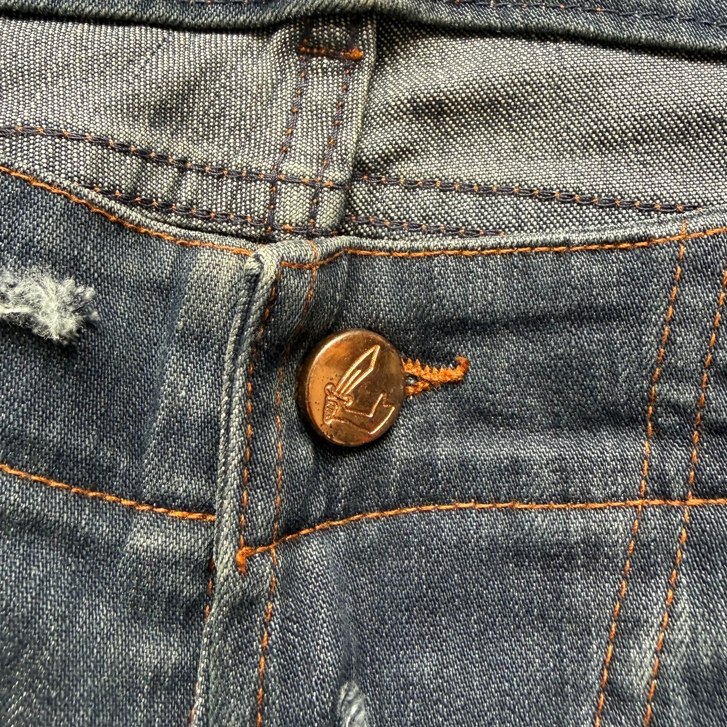 Vivienne Westwood SS98 Anglomania Pirate Flared Denim (36)