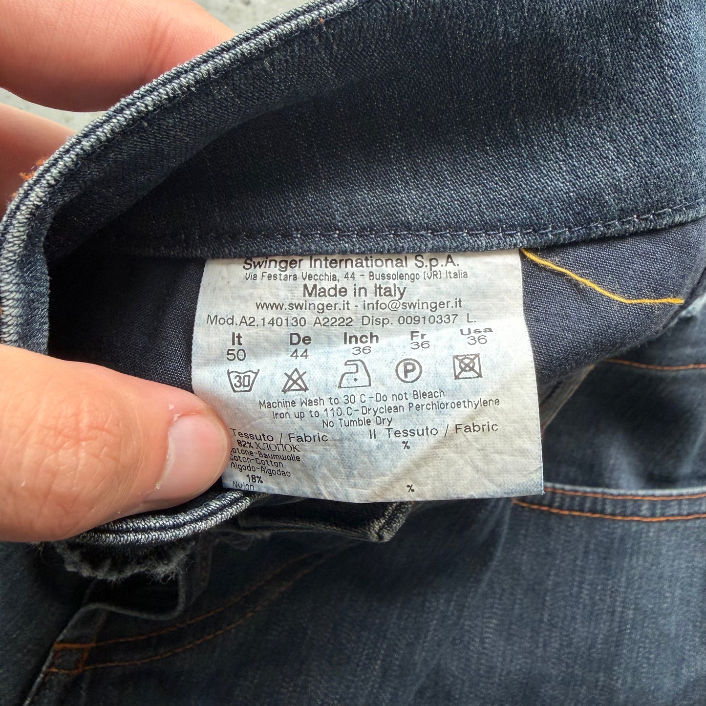 Vivienne Westwood SS98 Anglomania Pirate Flared Denim (36)