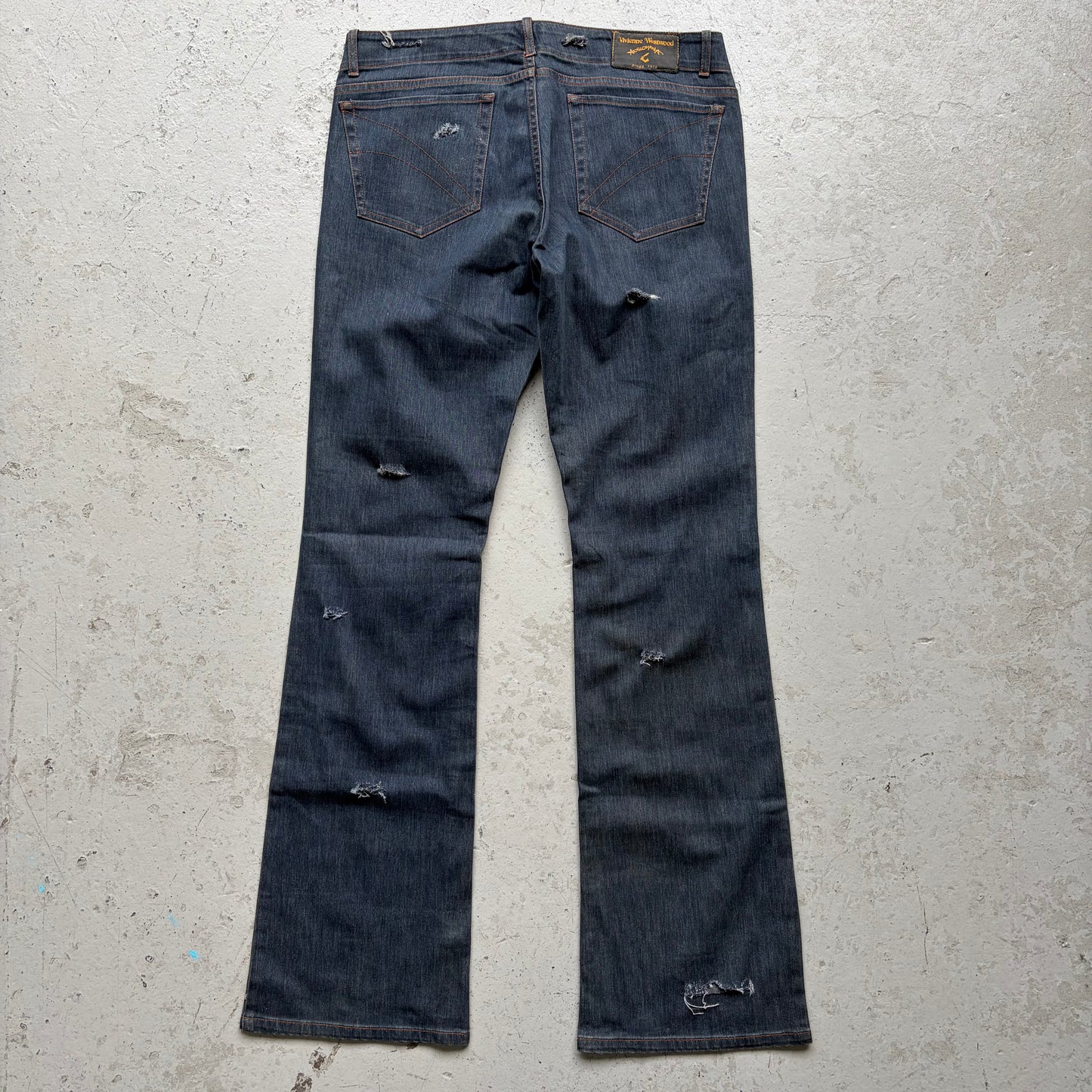 Vivienne Westwood SS98 Anglomania Pirate Flared Denim (36)