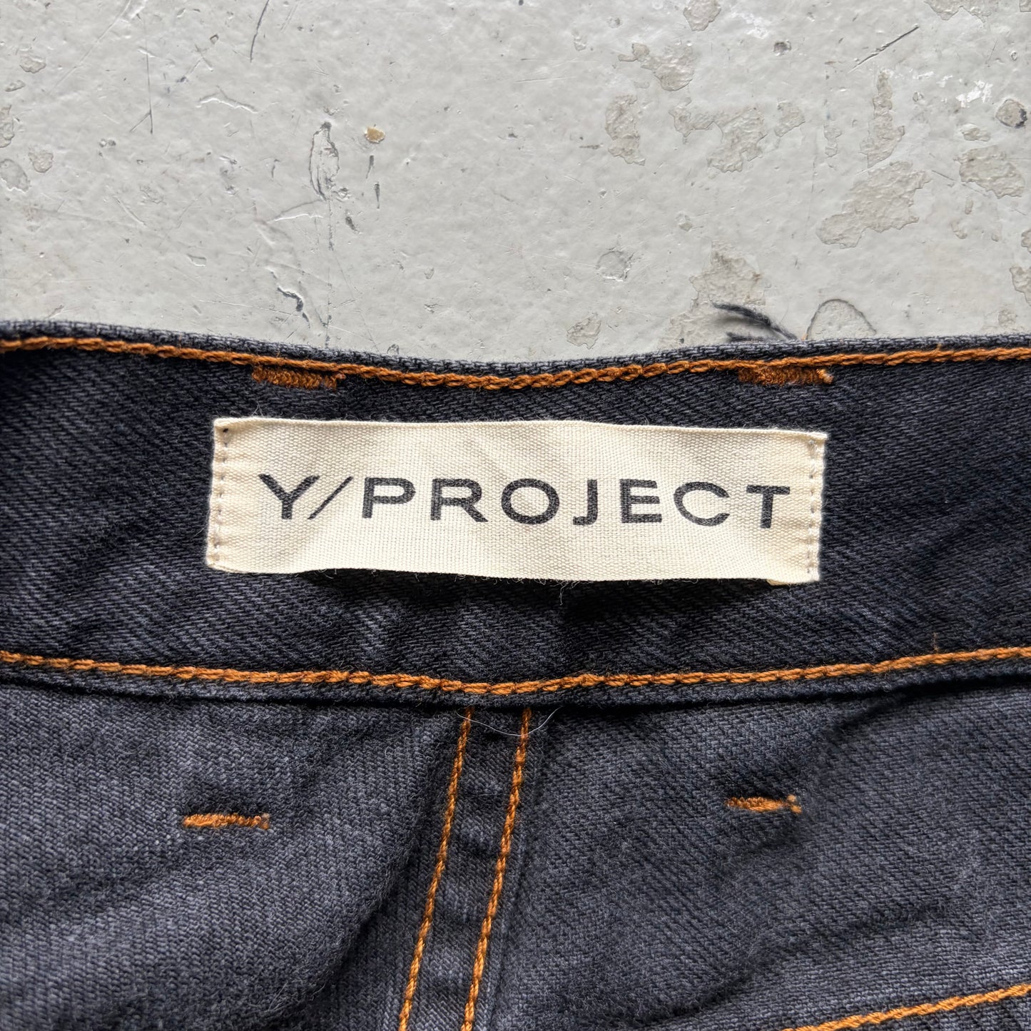 Y Project Black Panel Buttons Jeans (30)