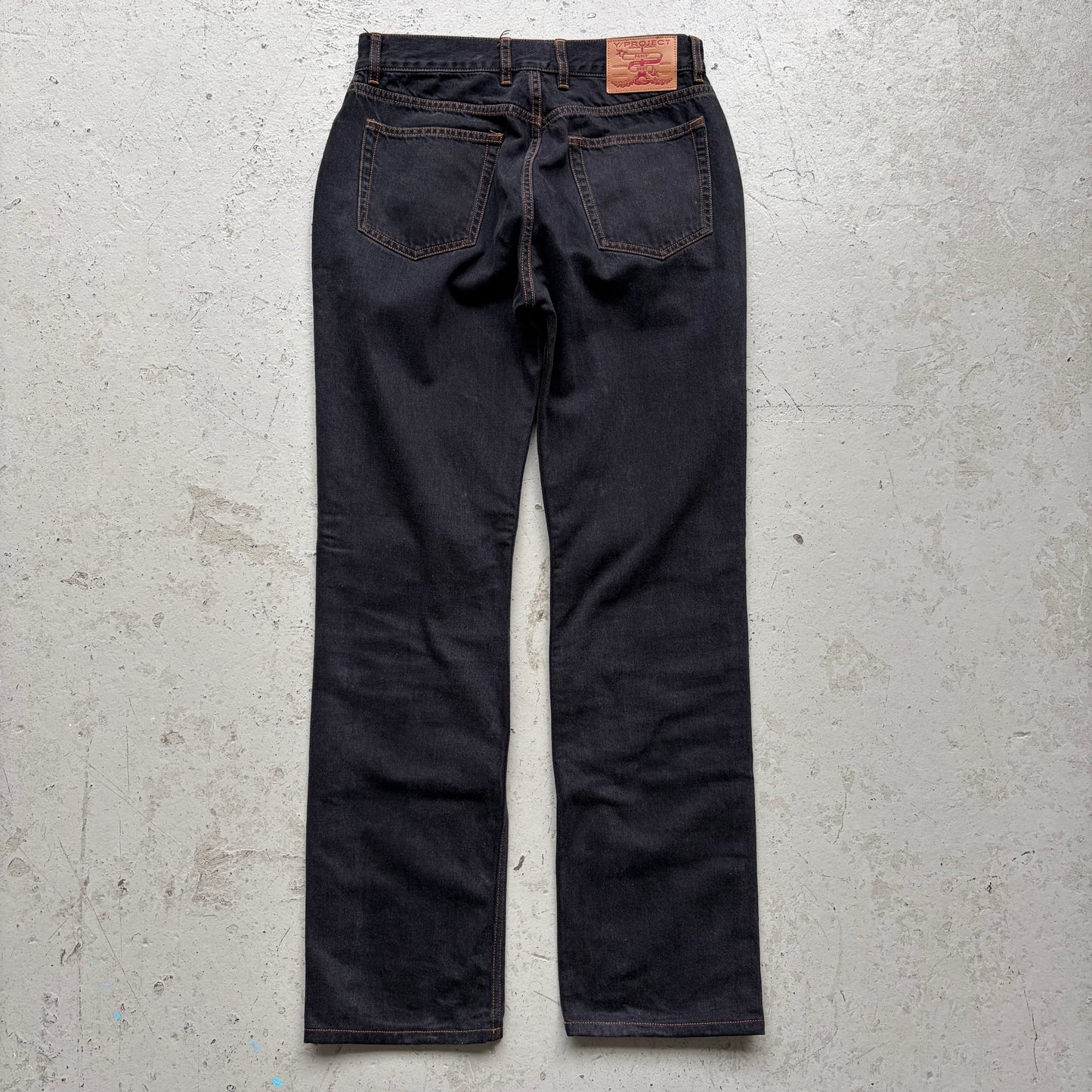 Y Project Black Panel Buttons Jeans (30)