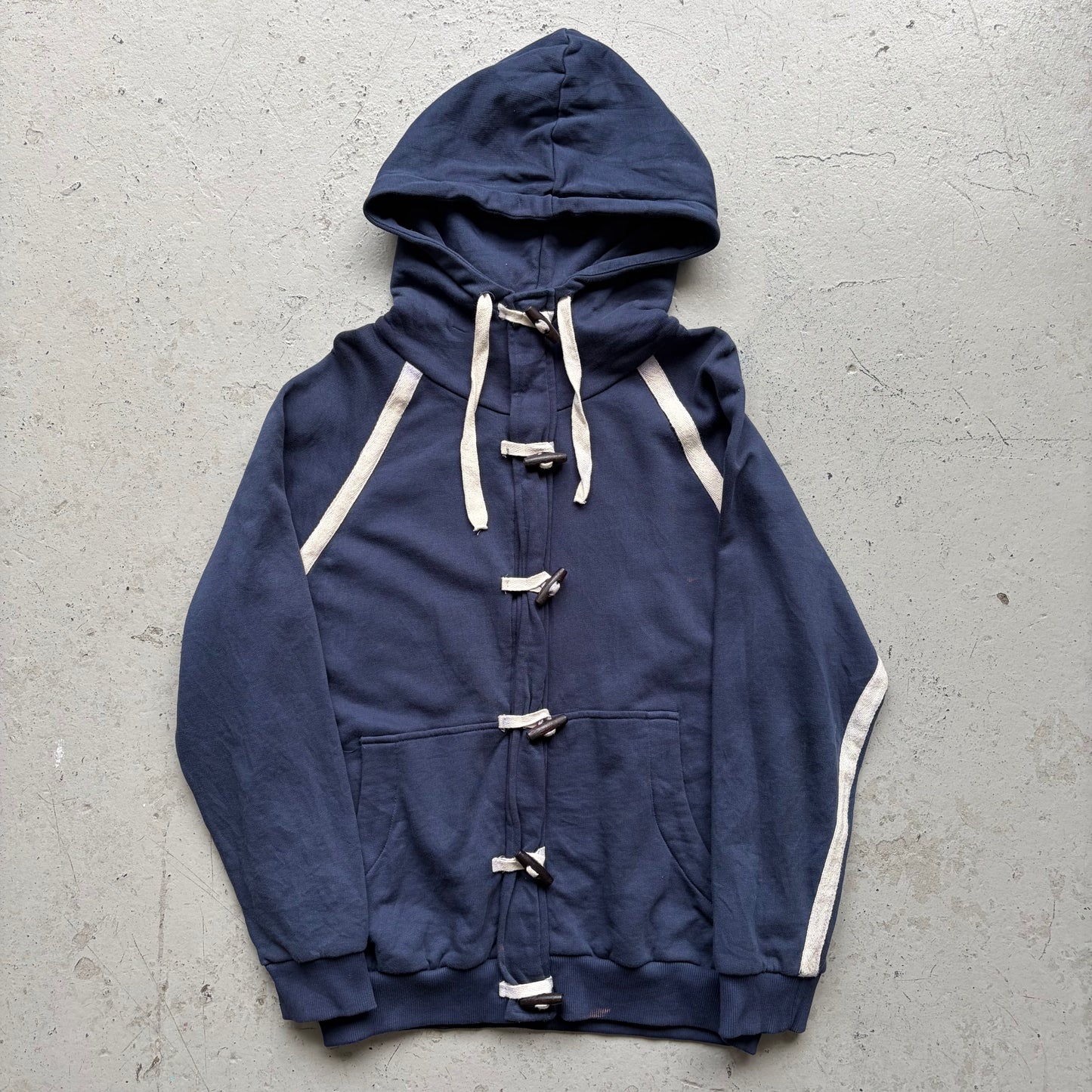 Henrik Vibskov AW11 Navy Zip Up Hoodie (S)
