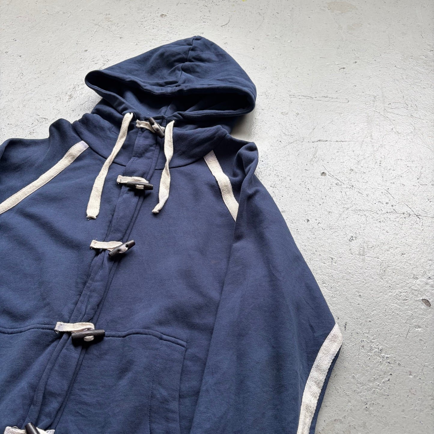 Henrik Vibskov AW11 Navy Zip Up Hoodie (S)